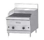 Garland US Range Garland/US Range GF30-BRL 30" Gas Countertop Medium Duty Lava Rocks Charbroiler with Manual Control - 75,000 BTU