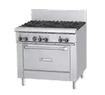 Garland US Range Garland/US Range GF36-G36T Restaurant Gas Range, with (1) 36" Griddle and Modular Base - 54,000 BTU