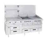 Garland US Range GN17C53 Arctic Fire 53" 2 Drawer Refrigerated Chef Base with Marine Edge Top 