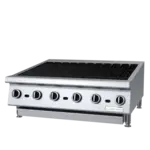 Garland US Range Garland/US Range GTBG36-NR36 35.44" Gas Countertop Heavy Duty Radiant Charbroiler with Manual Control - 108,000 BTU