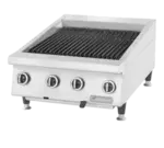 Garland US Range Garland/US Range GTBG48-AB48 47.25" Gas Countertop Heavy Duty Lava Rocks Charbroiler with Manual Control - 120,000 BTU