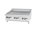 Garland US Range Garland US Range UTGG24-GT24M 23.63'' Countertop Gas Griddle with Thermostatic Controls - 56,000 BTU