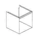 Glastender 01000706 Glass Rack Holder (for GT-18+1 only)
