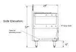 Glastender ACB-12 Underbar Add-On Cabinet Base