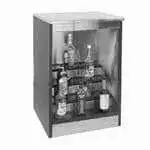 Glastender Glastender BLD-36-S Back Bar Liquor Display Cabinet