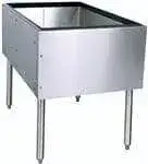 Glastender Glastender C-IB-38X24 CHOICE Underbar Pass Thru Ice Bin