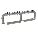 Glastender Glastender PB-16-MFR Pipe Bridge Draft Dispensing Tower