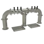 Glastender Glastender PB-6-MFR Pipe Bridge Draft Dispensing Tower