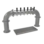 Glastender Glastender PP-6-SSR Pipe Pass-Thru Draft Dispensing Tower