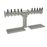 Glastender Glastender PT-10-MFR Pipe Tee Draft Dispensing Tower