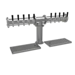 Glastender Glastender PT-10-SSR Pipe Tee Draft Dispensing Tower
