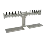 Glastender Glastender PT-12-MFR Pipe Tee Draft Dispensing Tower