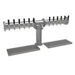 Glastender Glastender PT-12-SSR Pipe Tee Draft Dispensing Tower