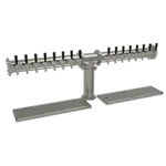 Glastender Glastender PT-16-MFR Pipe Tee Draft Dispensing Tower