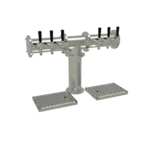 Glastender Glastender PT-6-MFR Pipe Tee Draft Dispensing Tower