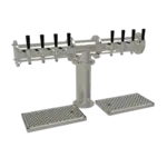 Glastender Glastender PT-8-MFR Pipe Tee Draft Dispensing Tower