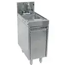 Glastender Glastender SWB-12-C Underbar Wet Waste Sink