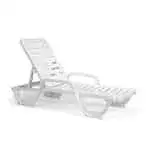 Grosfillex Grosfillex US031004 Bahia Stacking Chaise