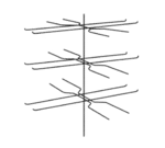 Hatco FSDT3TPT (3) tier Pretzel Tree