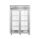 Hoshizaki Hoshizaki PT2A-FG-FG 55.00'' 52.5 cu. ft. 2 Section Glass Door Pass-Thru Refrigerator