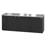 Hoshizaki Hoshizaki BB95 3 Solid Door Refrigerated Back Bar Storage Cabinet, 115 Volts