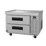 Hoshizaki Hoshizaki CR36A Steelheart Series 36.5" 2 Drawer Refrigerated Chef Base with Marine Edge Top - 115 Volts