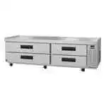 Hoshizaki Hoshizaki CR85A Steelheart Series 85" 4 Drawer Refrigerated Chef Base with Marine Edge Top - 115 Volts