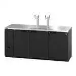 Hoshizaki Hoshizaki DD80-S 4 Taps 1/2 Barrel Draft Beer Cooler - Stainless Steel, 4 Kegs Capacity, 115 Volts