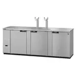 Hoshizaki Hoshizaki DD95-S 4 Taps 1/2 Barrel Draft Beer Cooler - Stainless Steel, 5 Kegs Capacity, 115 Volts
