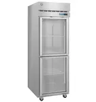 Hoshizaki Hoshizaki F1A-HG 27.5'' 50.37 cu. ft. Top Mounted 1 Section Glass Door Reach-In Freezer