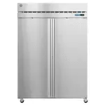 Hoshizaki Hoshizaki F2A-FS 55'' 50.37 cu. ft. Top Mounted 2 Section Solid Door Reach-In Freezer