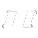 Hoshizaki HS-5092 Stainless Steel Bottom Support Wire Tray Slides