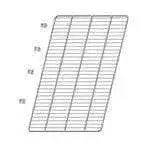 Hoshizaki HS-5118 Stainless Steel Refrigerator / Freezer Shelf