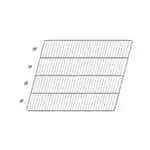 Hoshizaki HS-5154 Stainless Steel Refrigerator / Freezer Shelf