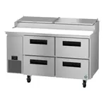 Hoshizaki Hoshizaki PR60B-D4 60'' Refrigerated Pizza Prep Table