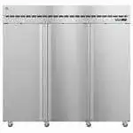 Hoshizaki Hoshizaki R3A-FS 82.5'' 79.03 cu. ft. Top Mounted 3 Section Solid Door Reach-In Refrigerator