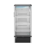 Hoshizaki Hoshizaki RM-10-HC 25'' Silver 1 Section Swing Refrigerated Glass Door Merchandiser
