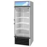 Hoshizaki Hoshizaki RM-26-HC 30'' Silver 1 Section Swing Refrigerated Glass Door Merchandiser