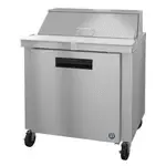 Hoshizaki Hoshizaki SR36B-10 36'' 1 Door Refrigerated Sandwich / Salad Prep Table with
