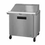 Hoshizaki Hoshizaki SR36B-15M 36'' 1 Door Mega Top Refrigerated Sandwich / Salad Prep Table
