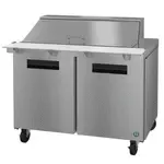 Hoshizaki Hoshizaki SR48B-18M 48'' Mega Top Refrigerated Sandwich / Salad Prep Table