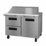 Hoshizaki Hoshizaki SR48B-18MD2 48'' Mega Top Refrigerated Sandwich / Salad Prep Table