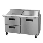 Hoshizaki Hoshizaki SR60B-24MD2 60'' Mega Top Refrigerated Sandwich / Salad Prep Table