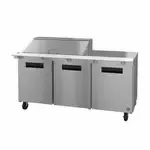 Hoshizaki Hoshizaki SR72B-18M 72'' Mega Top Refrigerated Sandwich / Salad Prep Table