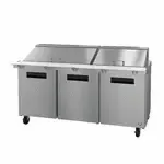Hoshizaki Hoshizaki SR72B-30M 72'' Mega Top Refrigerated Sandwich / Salad Prep Table