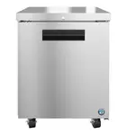 Hoshizaki Hoshizaki UF27B-01 27'' 1 Section Undercounter Freezer with 1 Solid Door and Front Breathing Compressor
