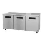 Hoshizaki Hoshizaki UR72B-01 72'' Section Undercounter Refrigerator with and Compressor