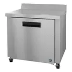Hoshizaki Hoshizaki WR36B-01 36'' 1 Door Worktop Refrigerator with Front Breathing Compressor - 9.9 cu. ft.