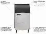 ICE-O-Matic Ice-O-Matic B42PS Ice Bin