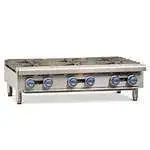 Imperial Imperial IHPA-6-36 6 Burner Countertop Gas Hotplate / Range with Manual Controls - 192,000 BTU